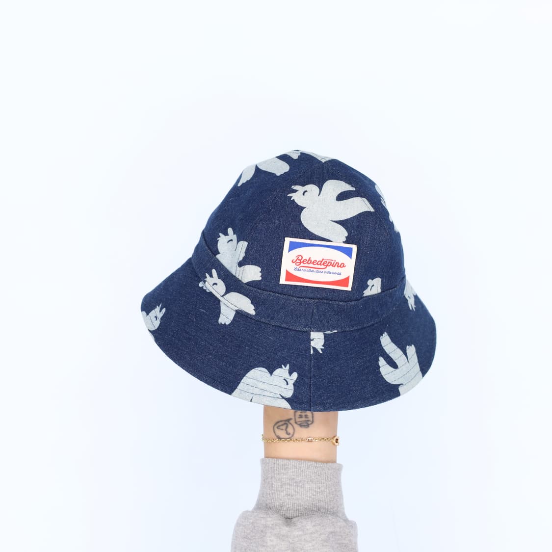 [F] 베베드피노 키즈 데님 버킷햇 모자 1229H2 상품이미지2