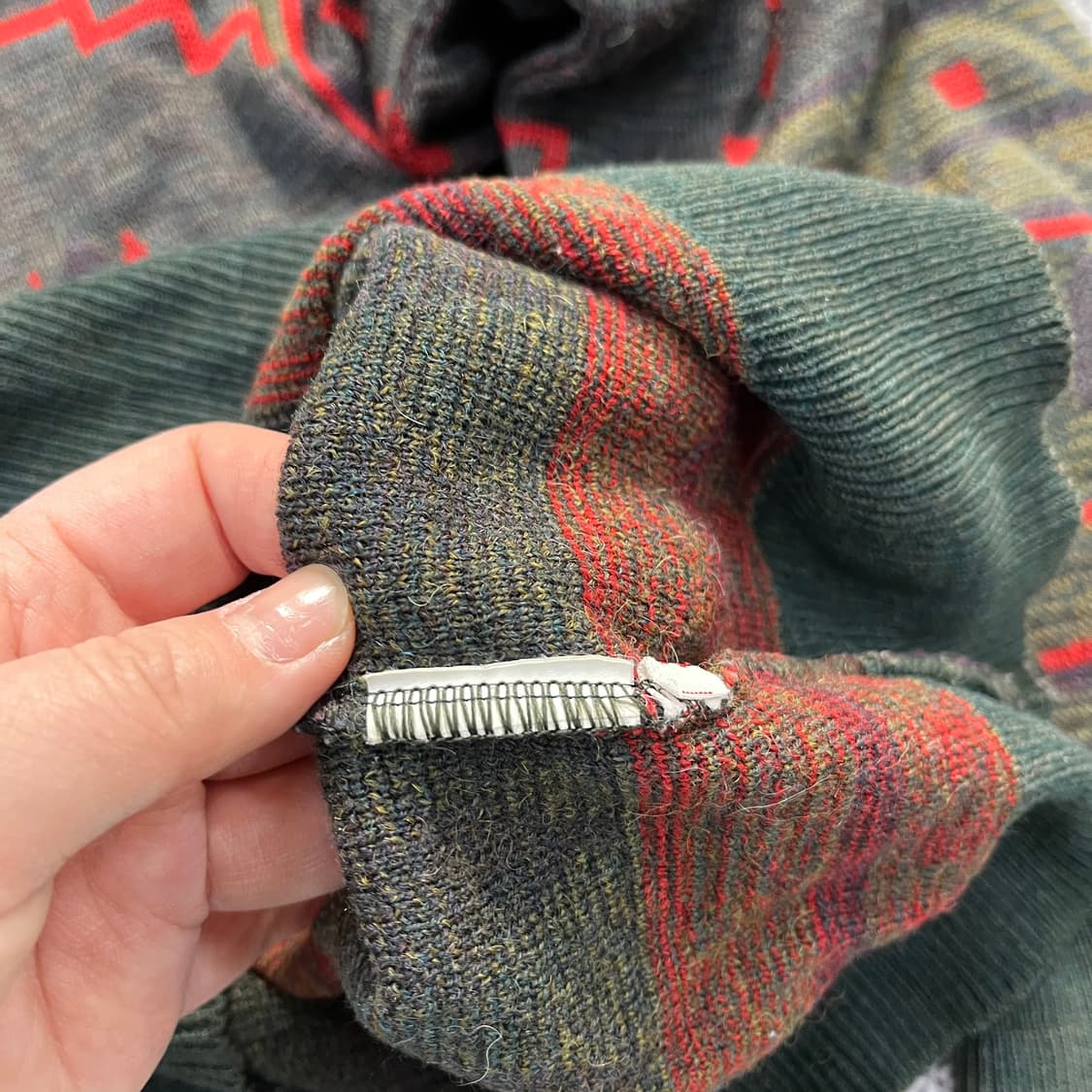 M 인터메조 기하학패턴 니트 스웨터 0320M 상품이미지3