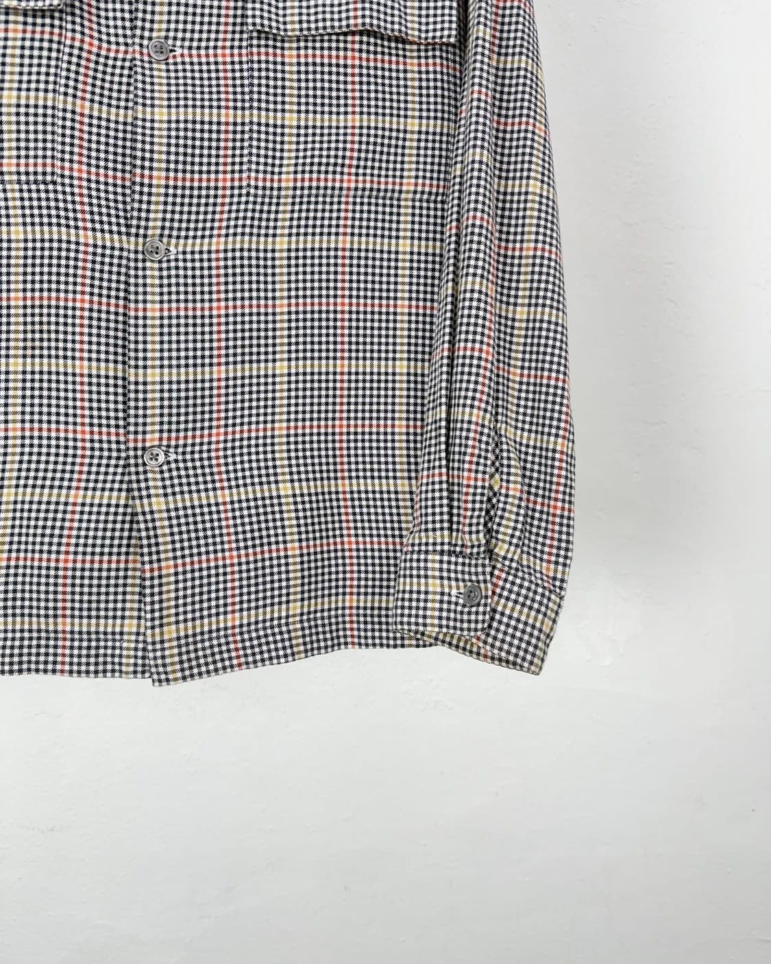 뷰티 앤 유스 유나이티드 집시 글렌 체크 투포켓 셔츠 상품이미지5