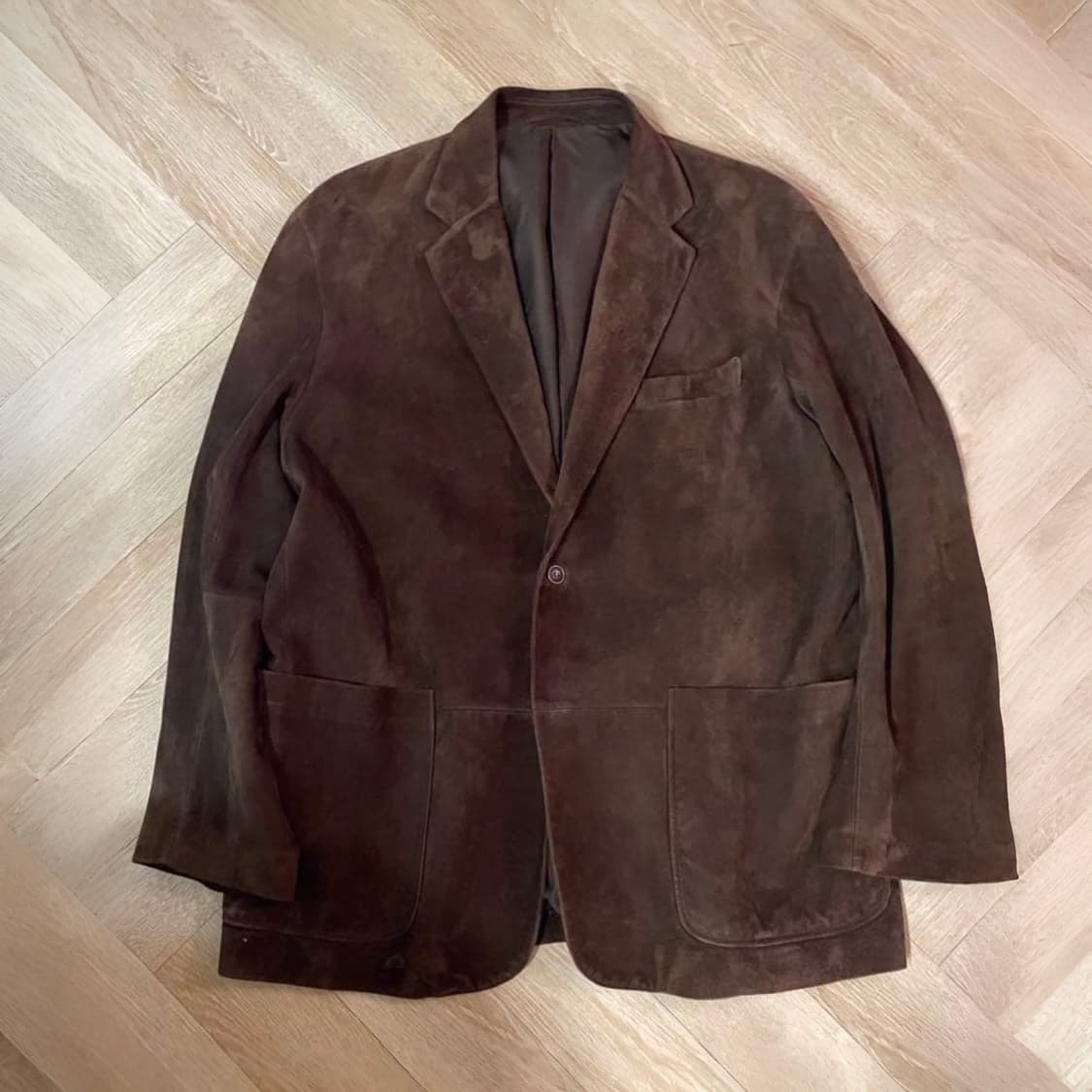 24aw SHEEP LEATHER 2B SUEDE jkt 상품이미지2