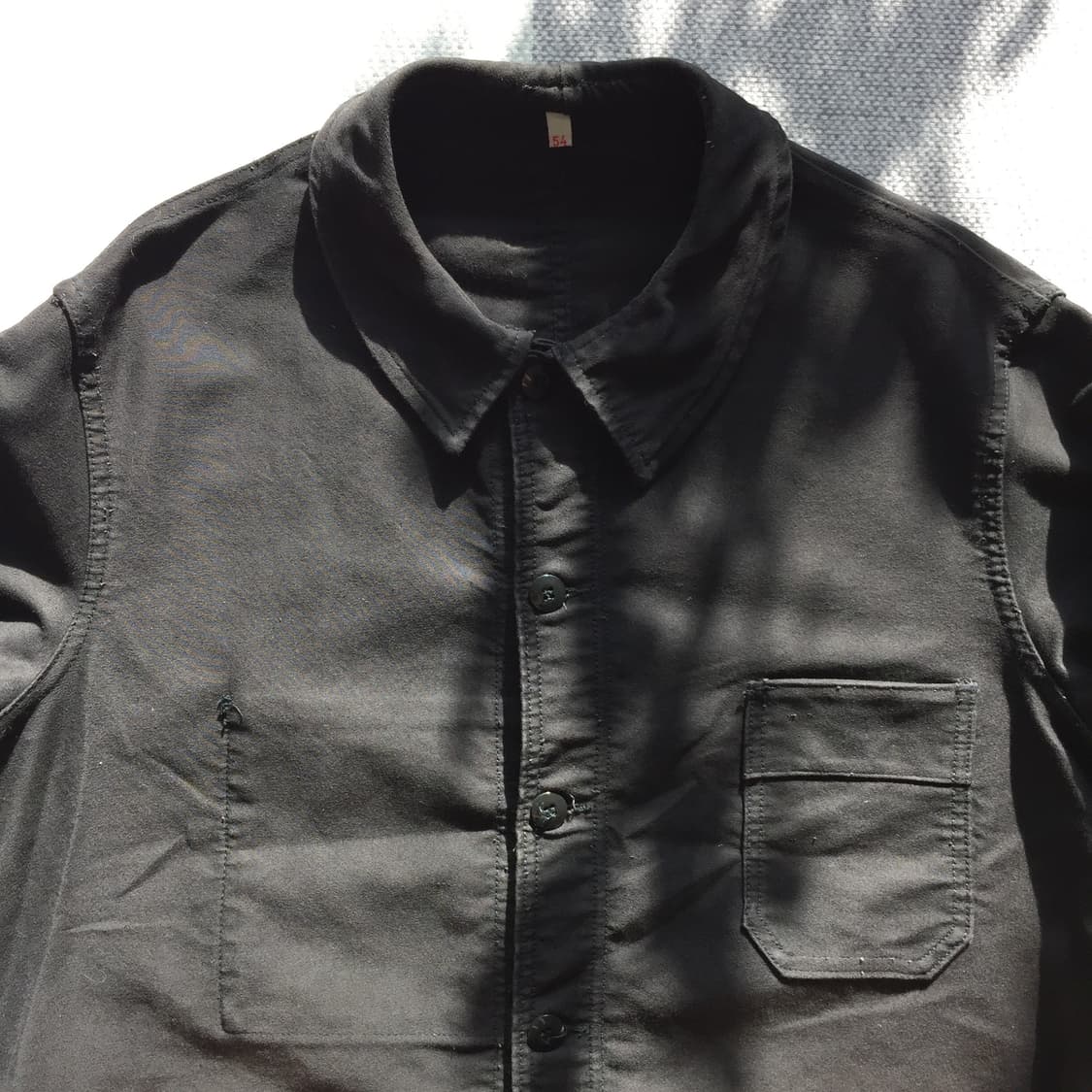 60s adolphe lafont 아돌프 라퐁 몰스킨 프렌치워크 자켓 상품이미지3