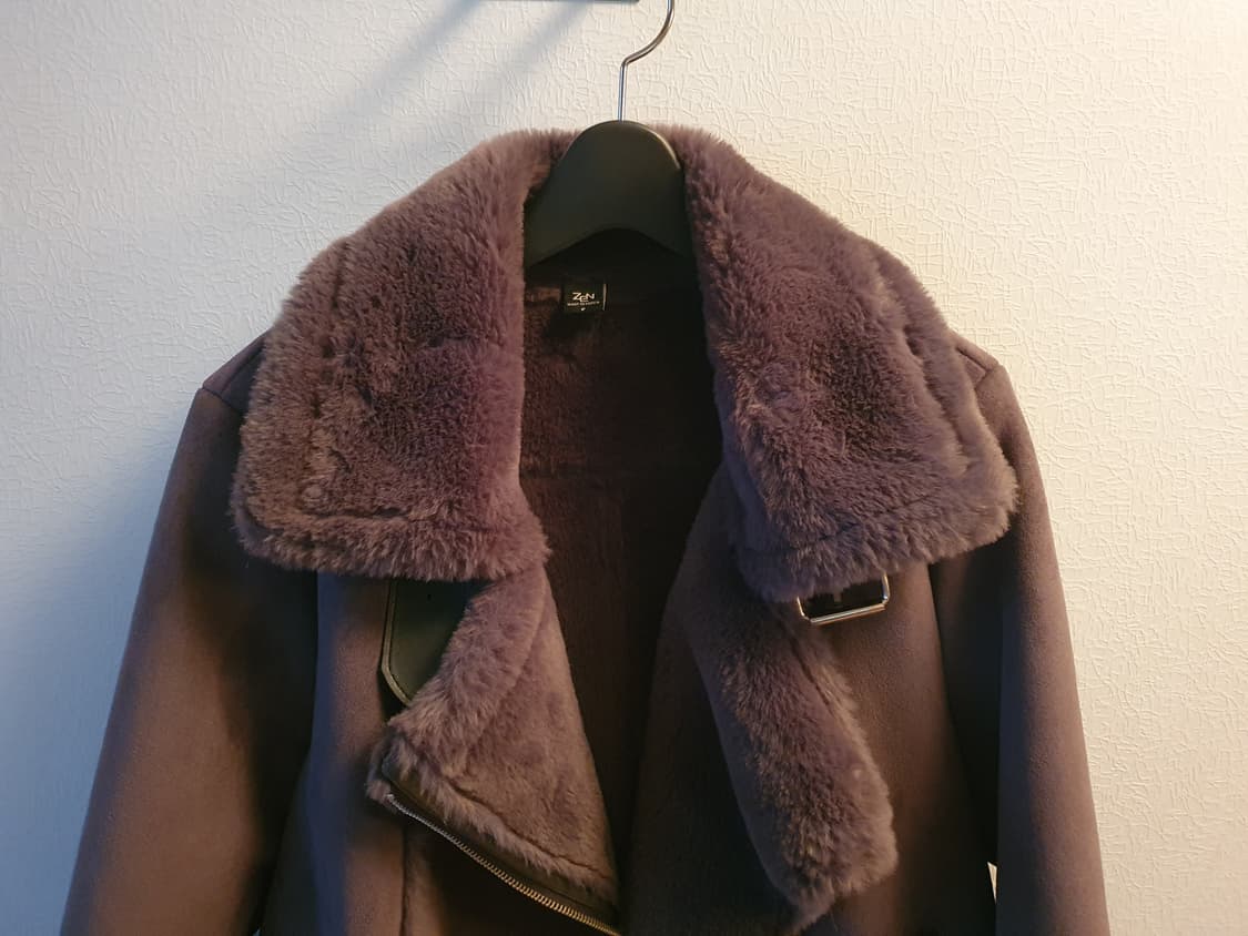 ZEN 스웨이드 무스탕 자켓 브라운)F 상품이미지4