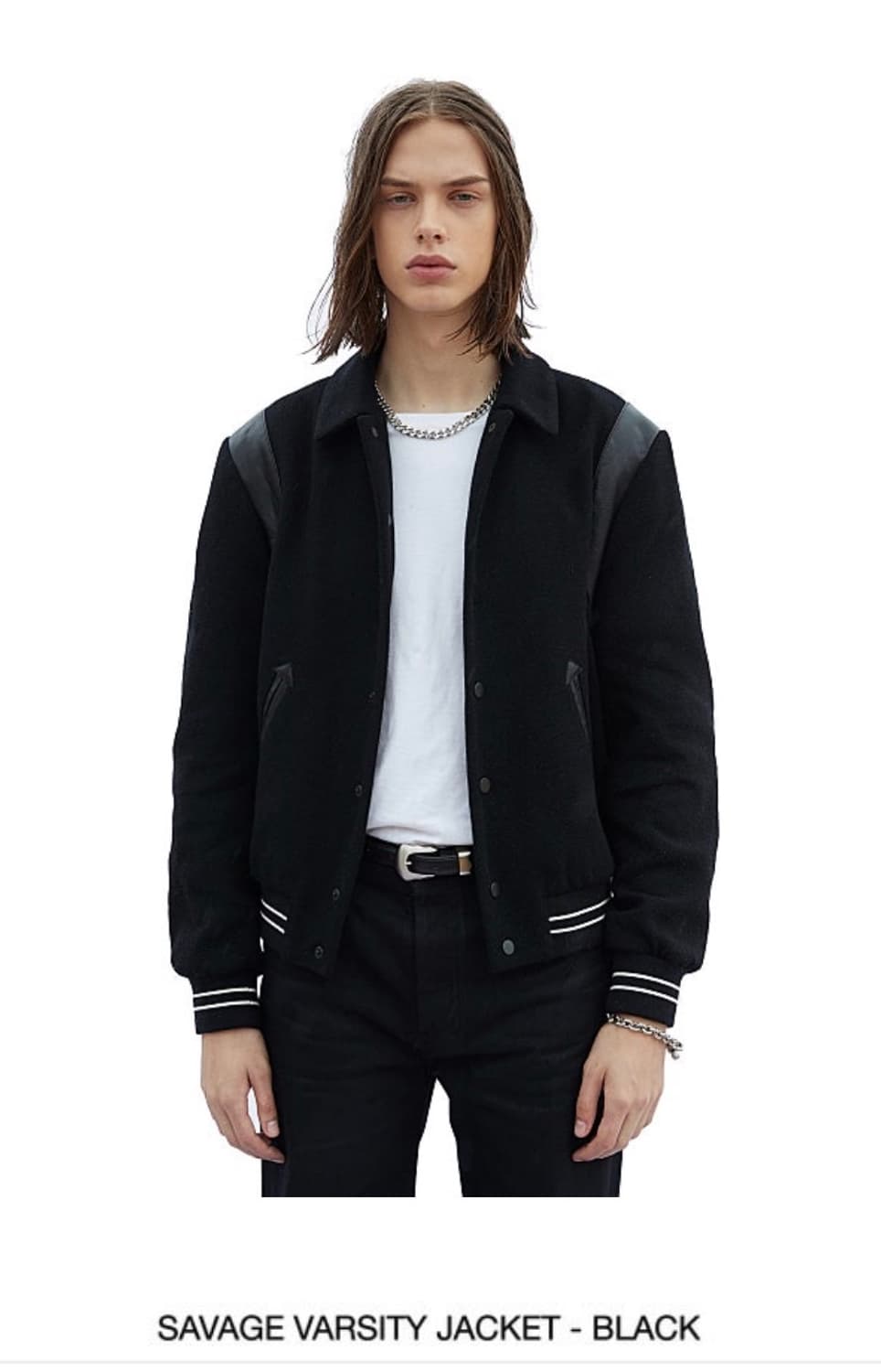 세비지(SAVAGE) 바시티 자켓 L 상품이미지2