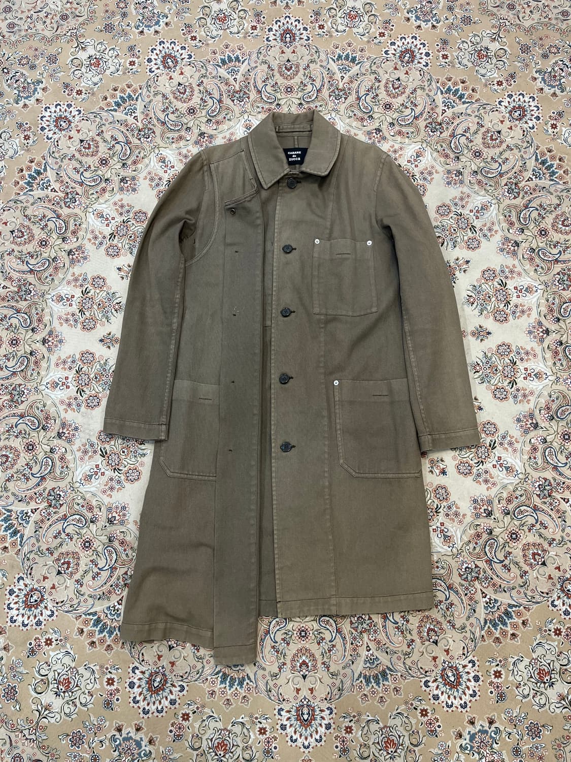 이세이미야케 주카 더블 레이어드 워크 코트 상품이미지8