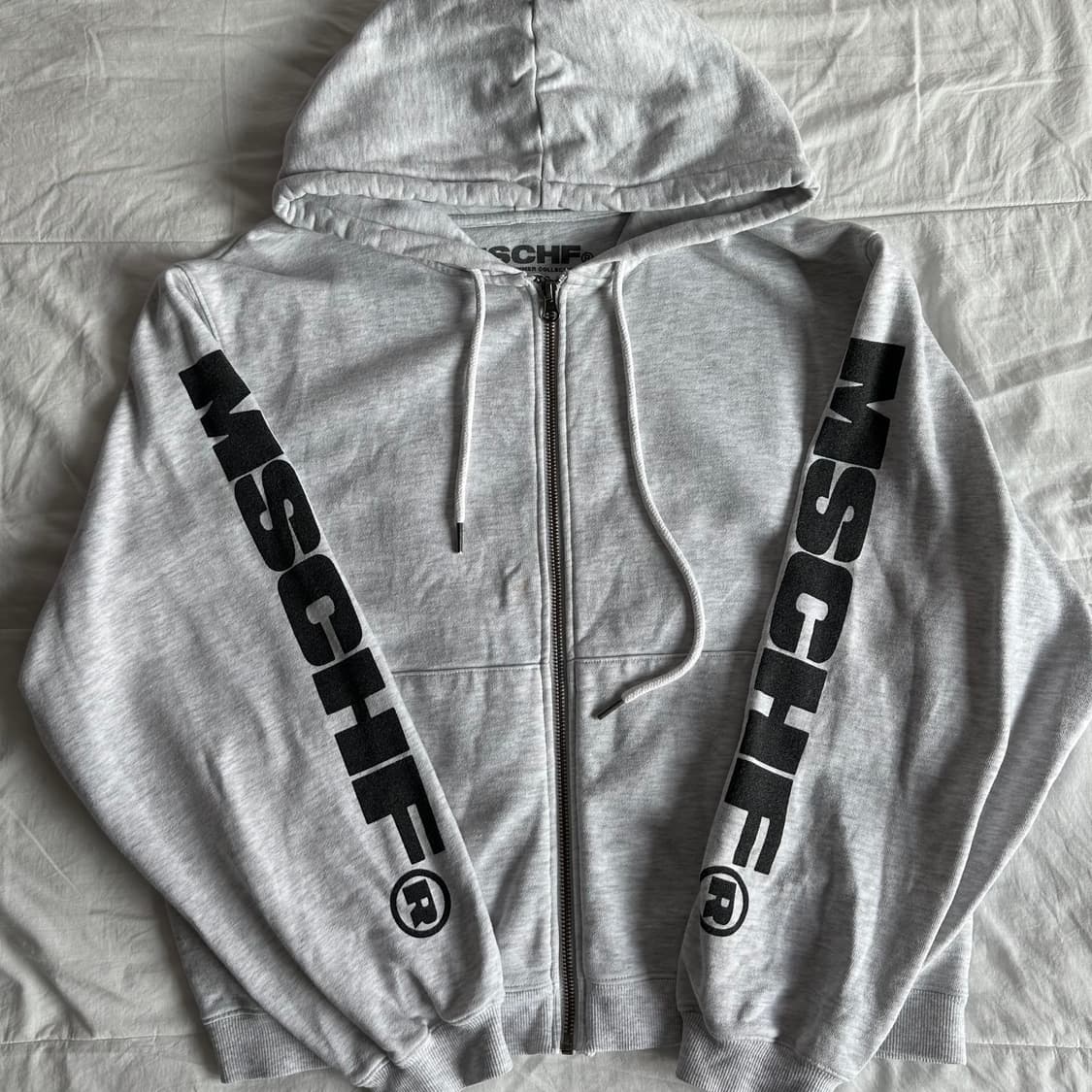 ⭐️특별할인⭐️ 미스치프 백멜란지 후드집업 상품이미지1