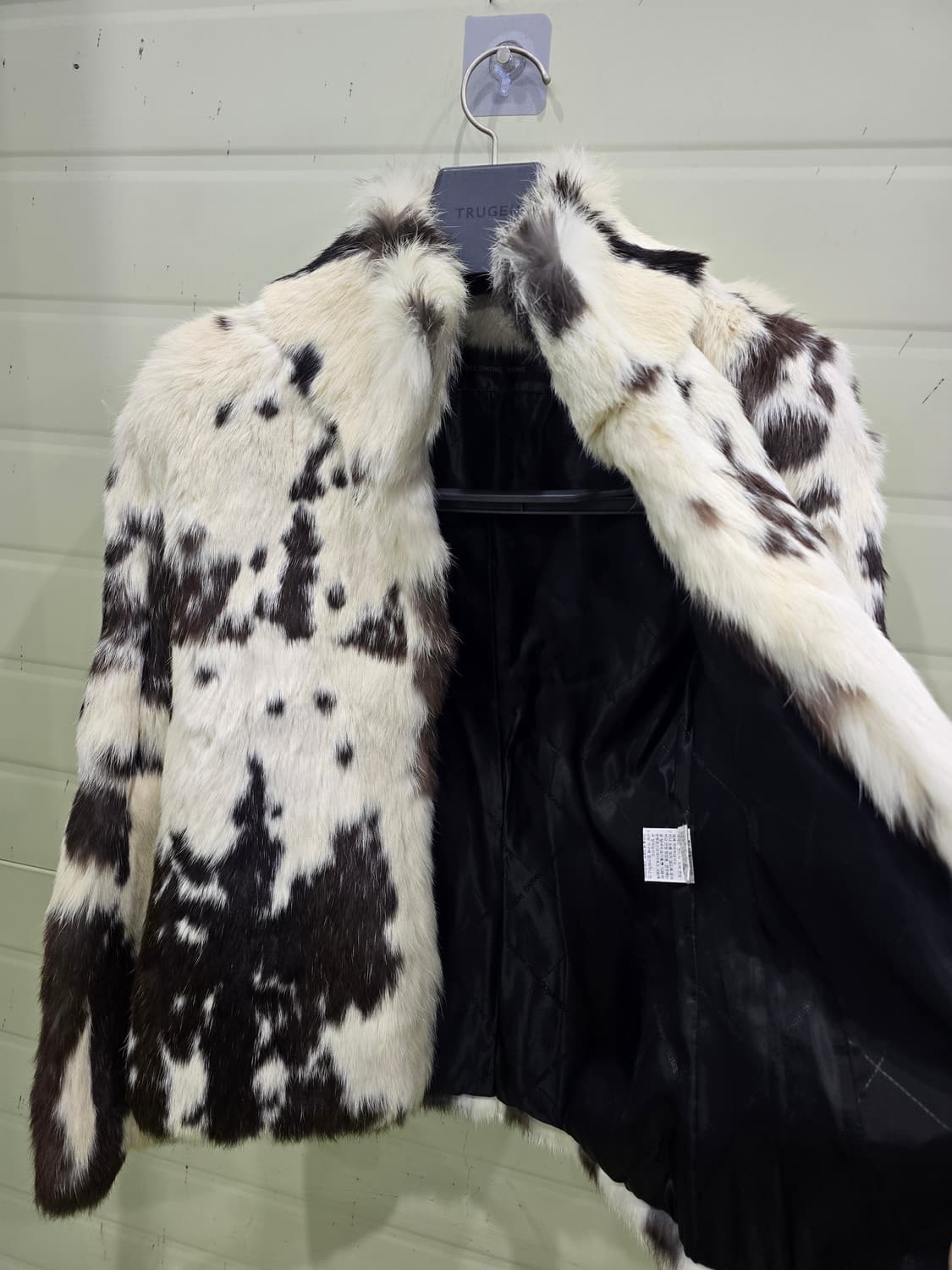 모리스 커밍 홈 토끼털 퍼 자켓 85 상품이미지5