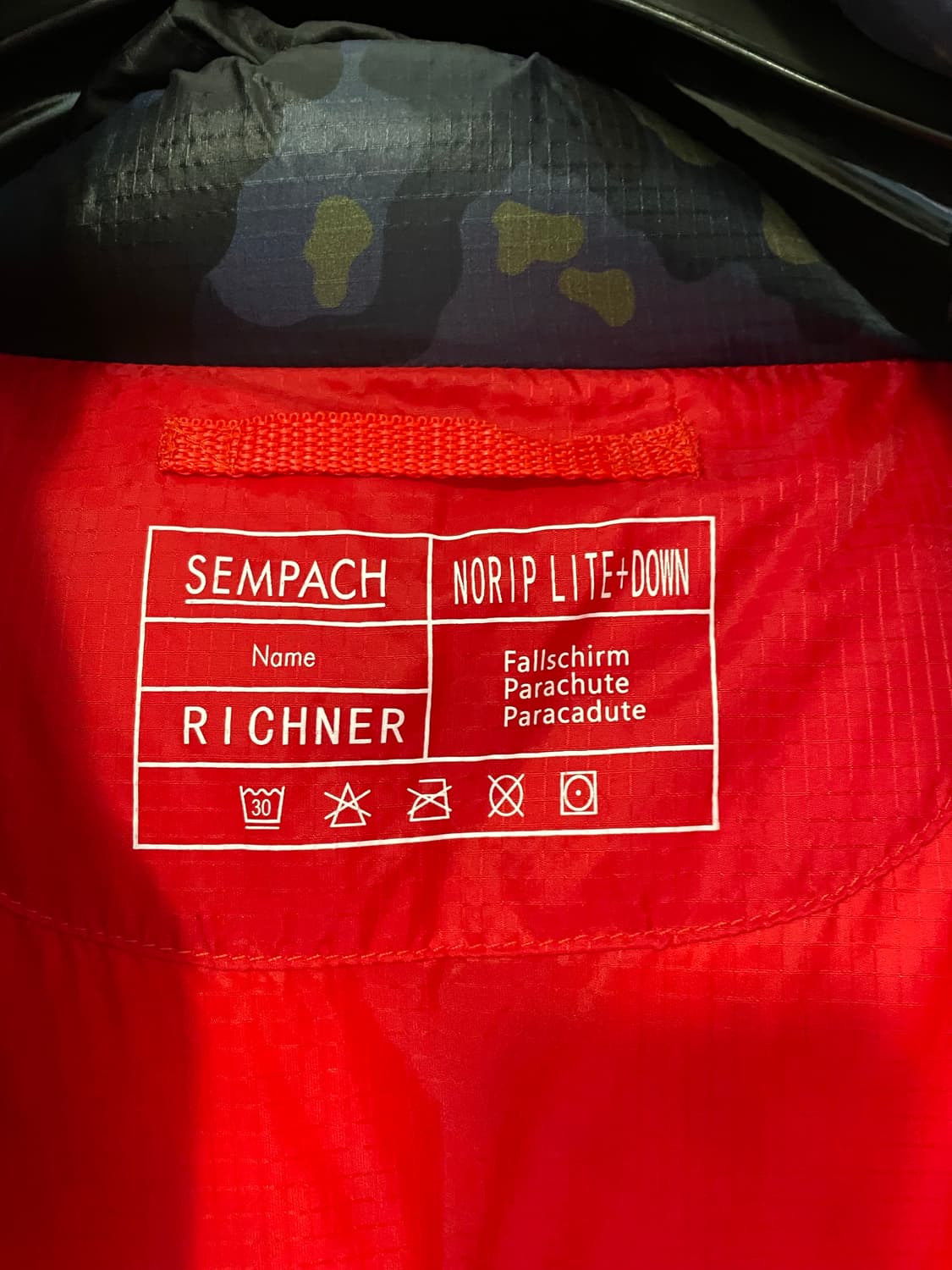 Sempach 경량 카모 덕다운 패딩 상품이미지5