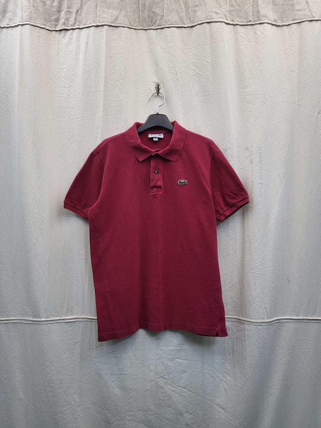 라코스테 카라 반팔티 버건디 상품이미지1