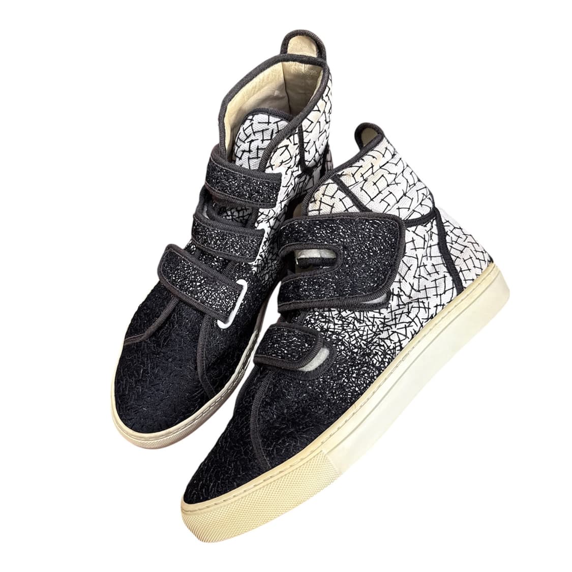 09AW Raf Simons Cross Stitch high top 상품이미지1