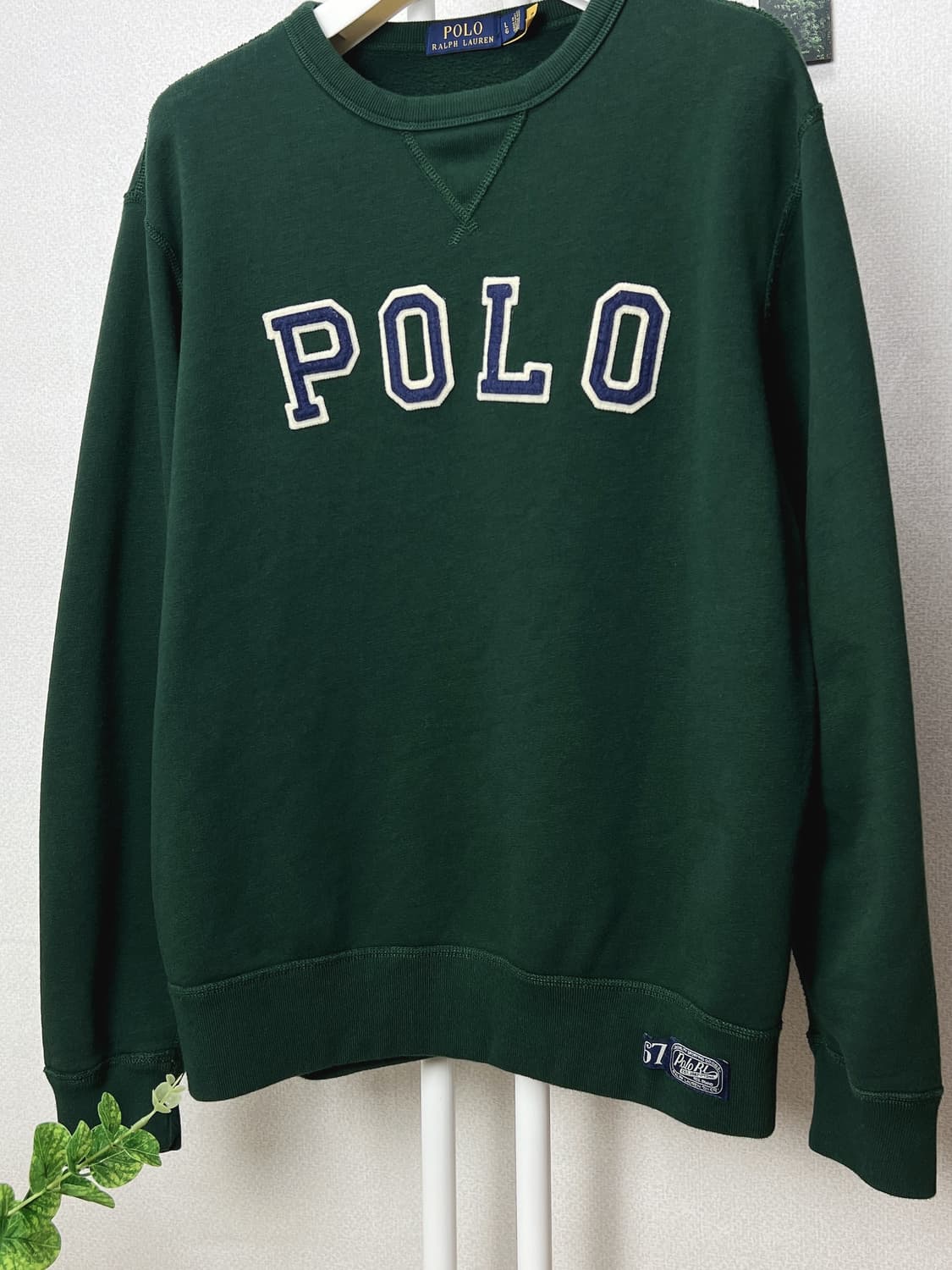 폴로 로고 맨투맨 L  상품이미지3