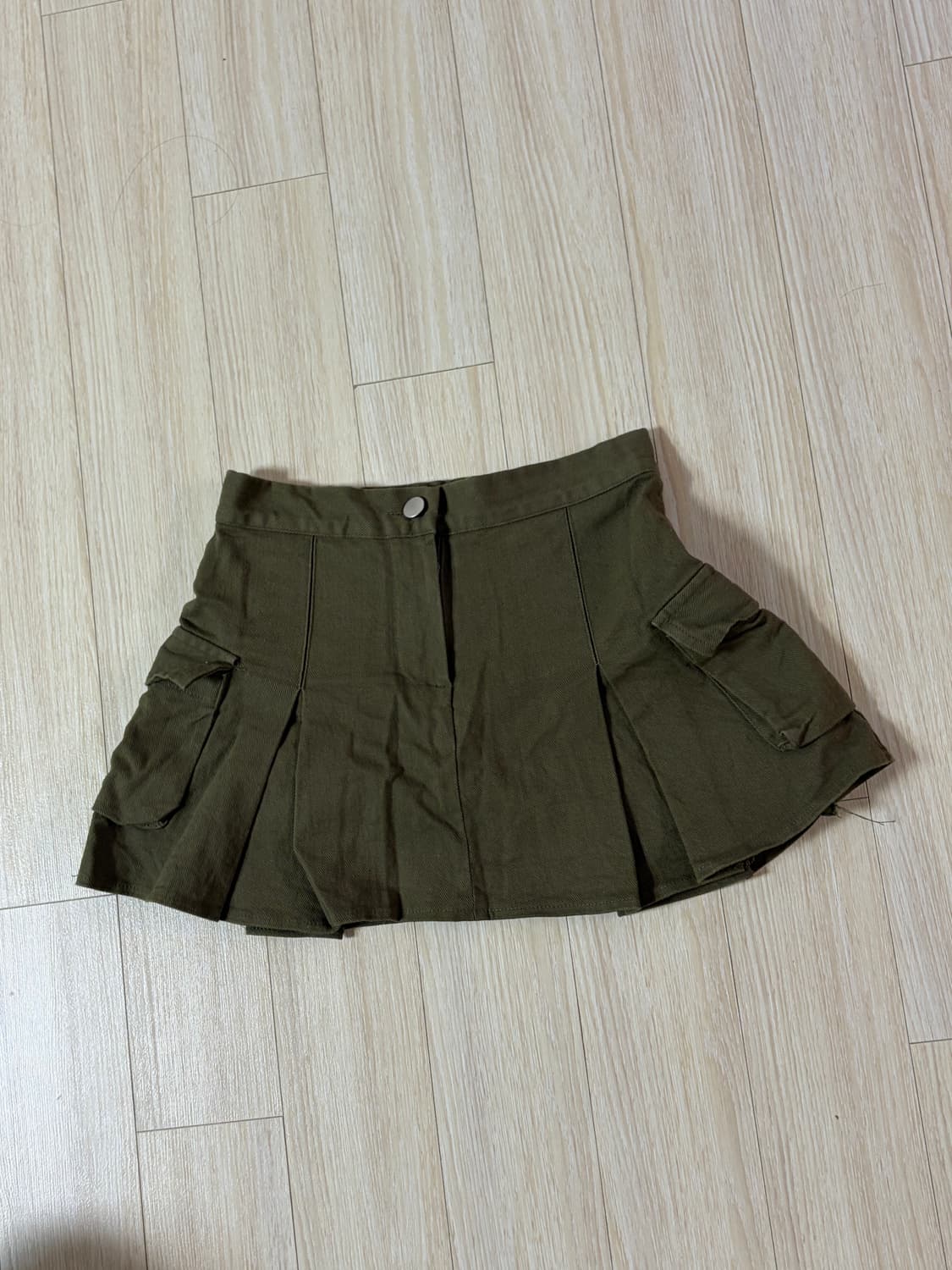 카키 카고 미니스커트 s사이즈 상품이미지1