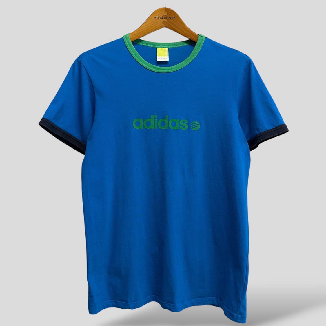 (L)아디다스 네오 블루 링거 반팔 티셔츠 상품이미지1
