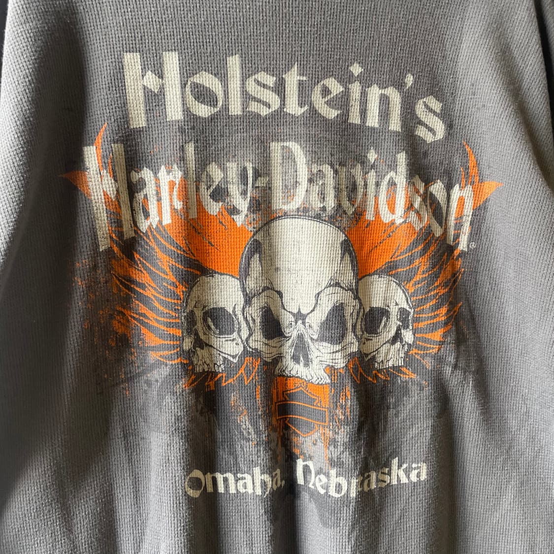 할리데이비슨 와플 롱슬리브 상품이미지7