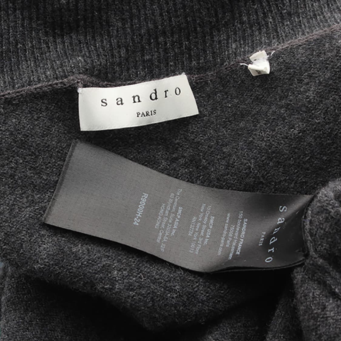 산드로 차콜그레이 니트 풀오버 원피스 55 상품이미지3