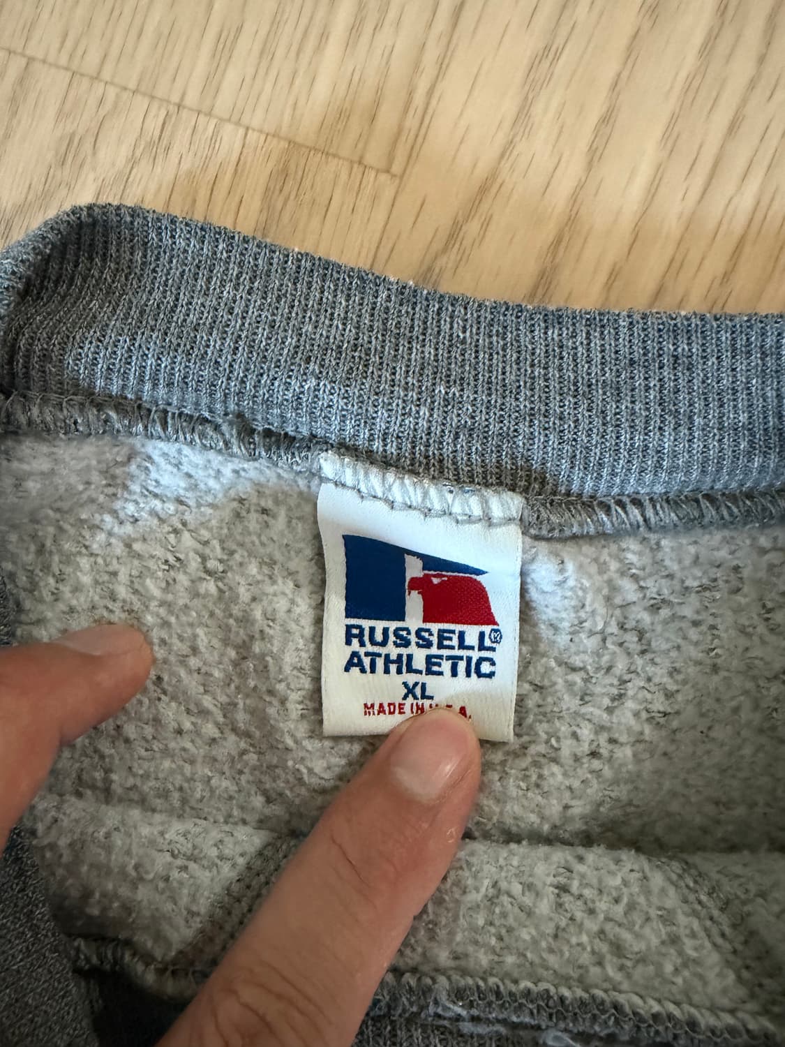 러셀  빈티지 맨투맨 XL 상품이미지2