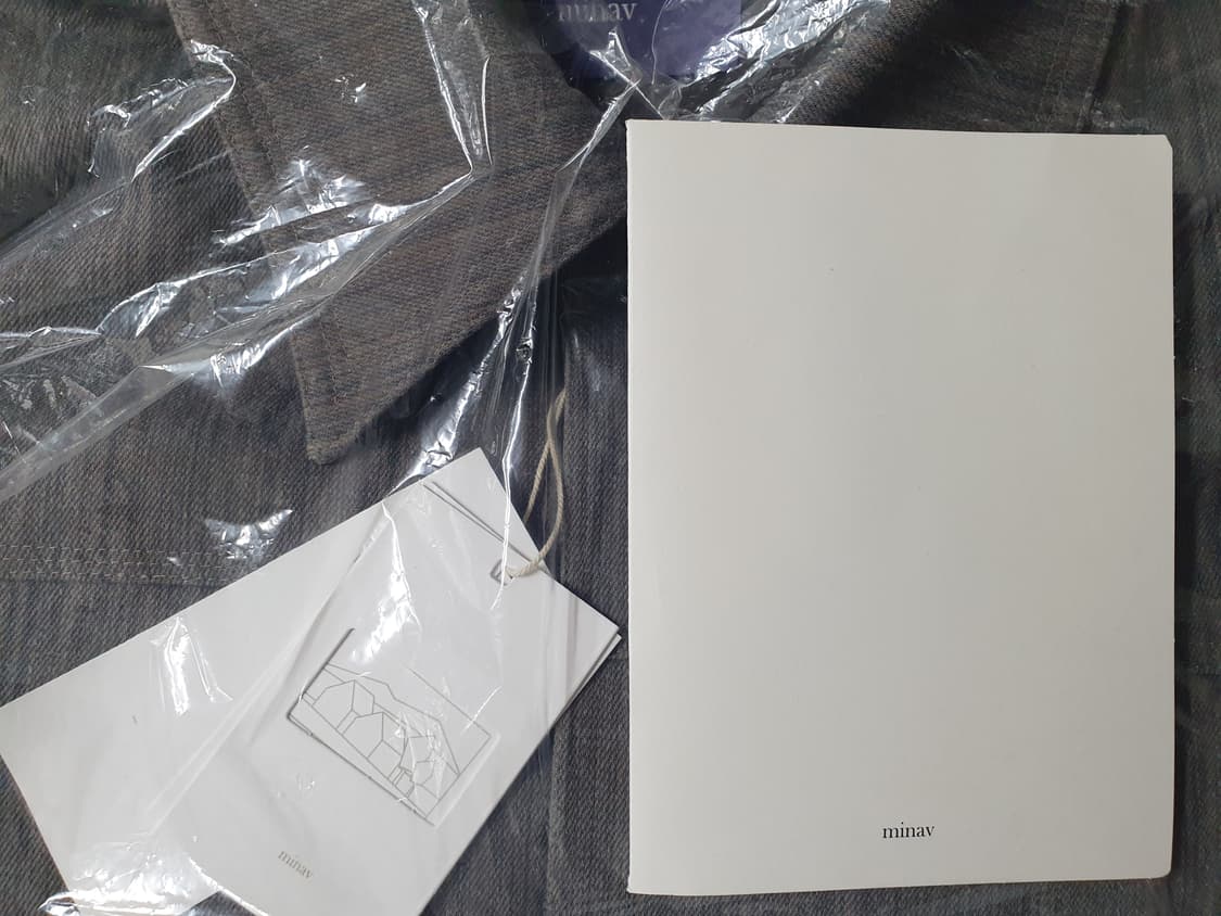 [ 미개봉 ] 미나브 버티컬 스트리킹 크롭 자켓 XL 상품이미지5