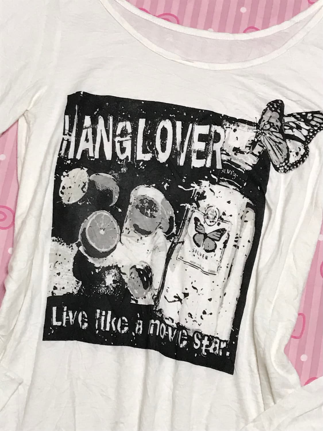 오리엔탈 나비프린팅 A핏 슬리브 상품이미지2