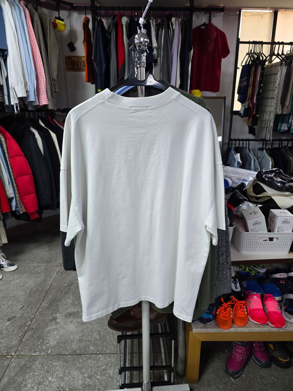 질샌더 로고 프린트 반팔 티셔츠 (1415) 상품이미지2