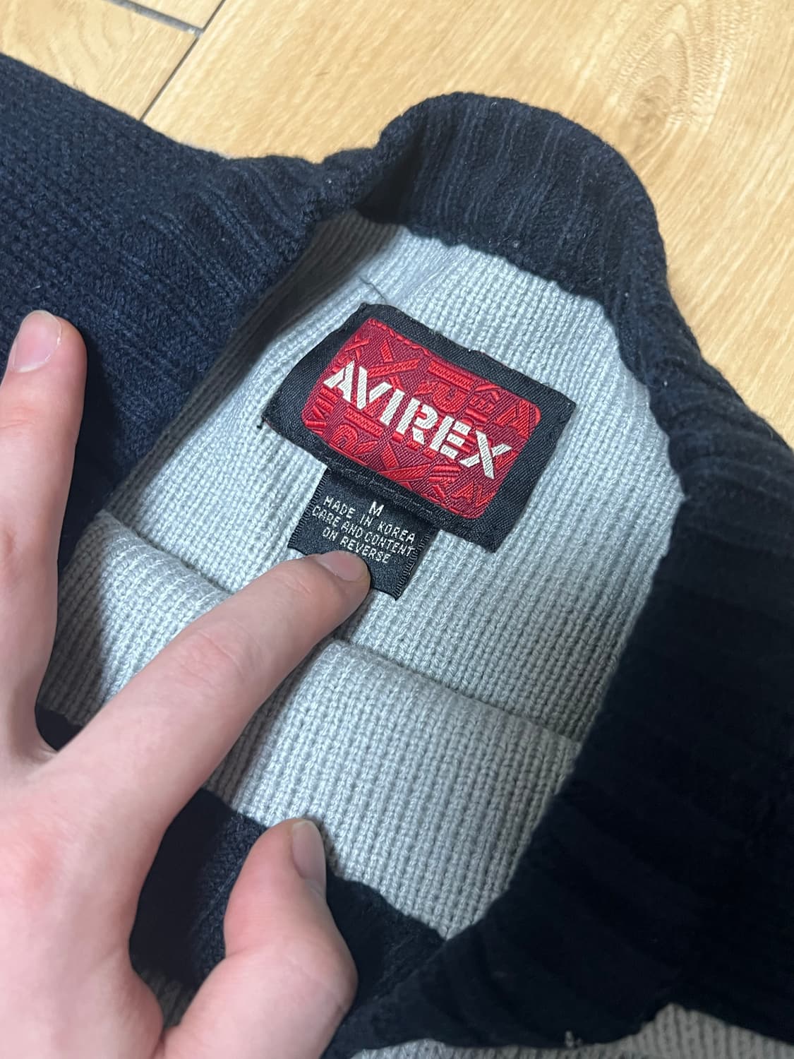 00’s Avirex 니트(레어) 상품이미지5