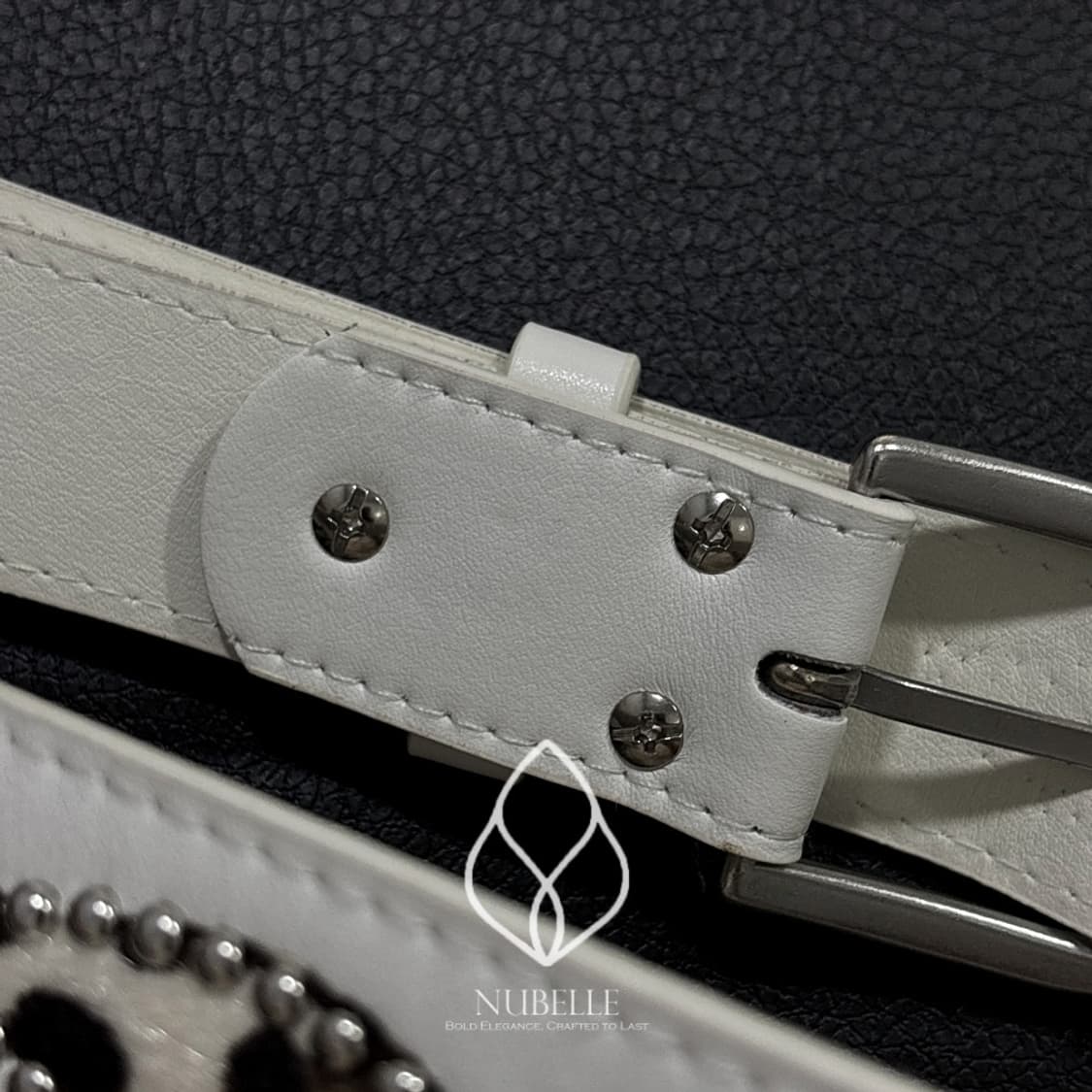 🌗 Leopard stud belt / 호피 스터드 웨스턴 벨트 상품이미지8