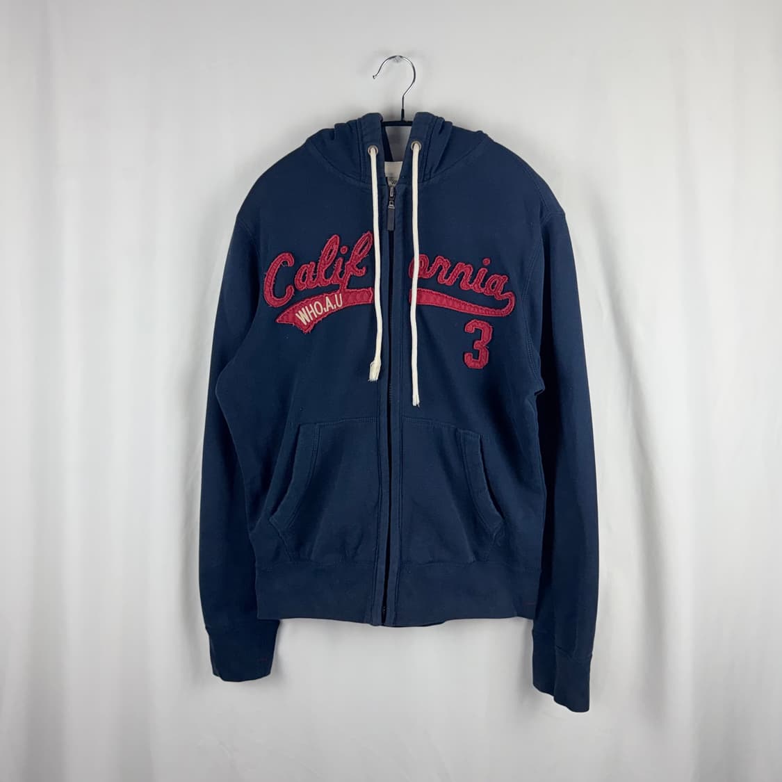 (S) 후아유 켈리포니아 후드집업 네이비 상품이미지2