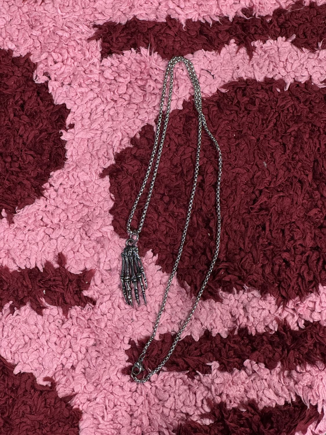 위캔더스 X 코인서울 SKELETON NECKLACE (SILVER) 상품이미지2