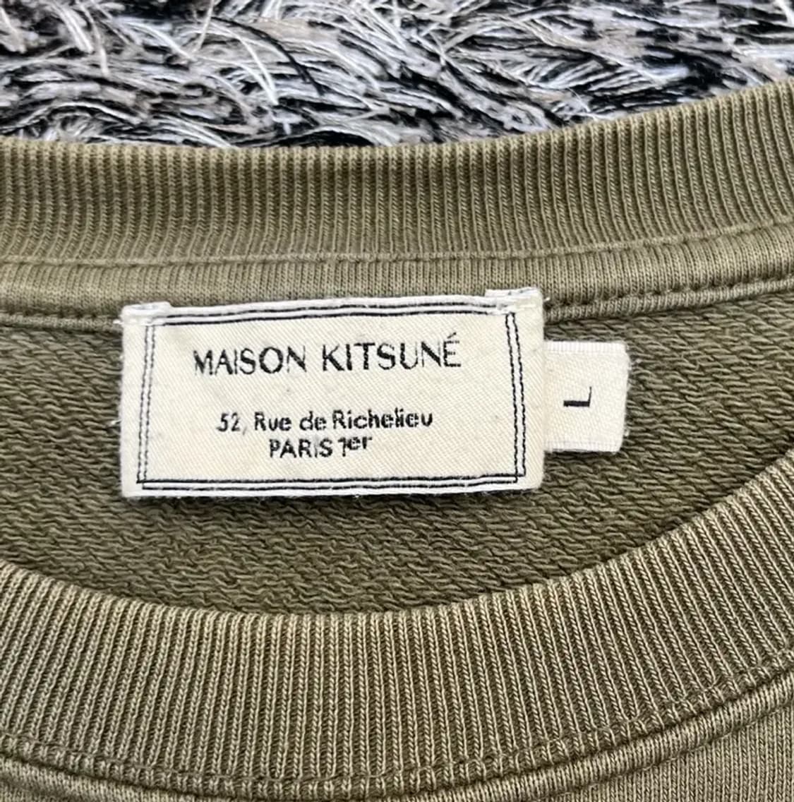 메종키츠네 남성 맨투맨 (L) 상품이미지3