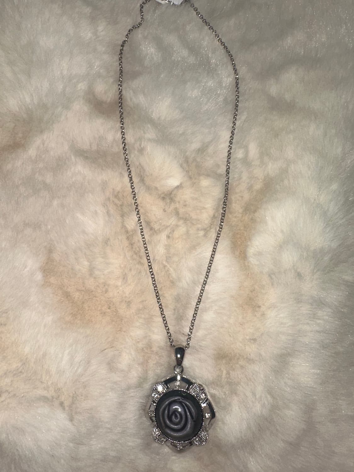 오리엔탈 고스펑크 장미 목걸이 상품이미지2