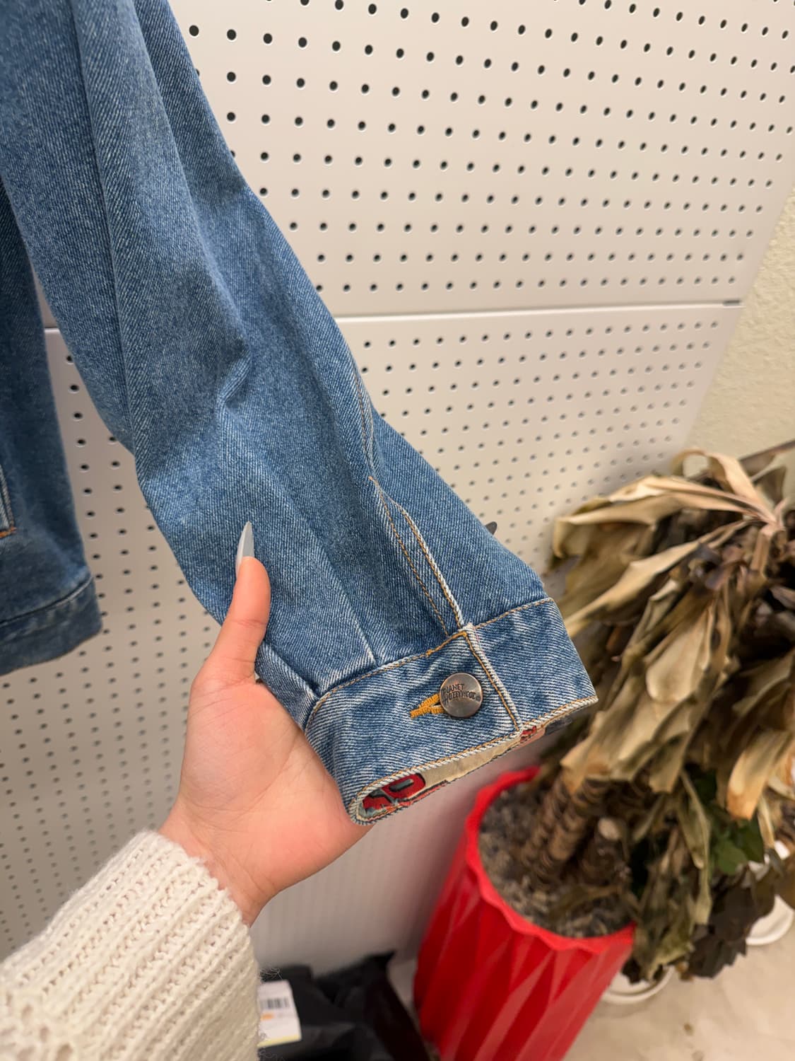 플래닛 할리우드 홍콩 빅로고 데님 자켓 U633 상품이미지4