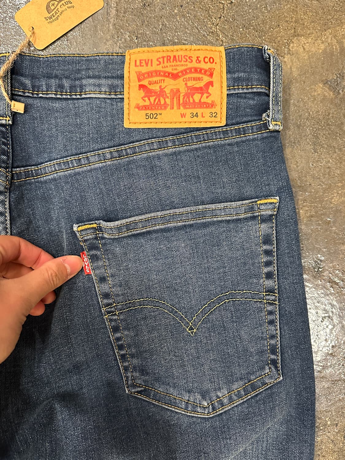 리바이스 502 W34 L32 상품이미지4