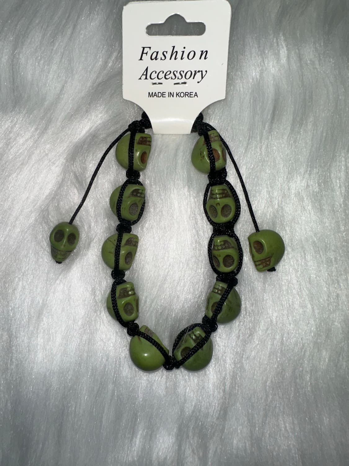 고스펑크 오리엔탈 해골 팔찌 상품이미지1