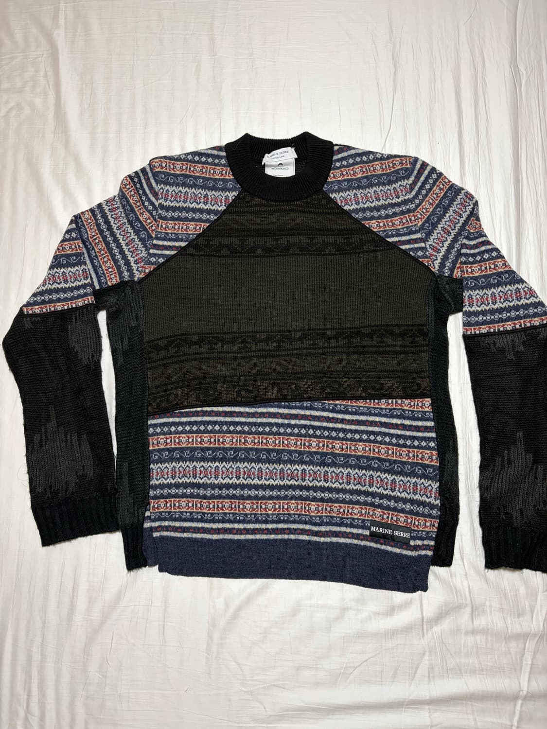 Marine serre 멀티패턴 스웨터 상품이미지1