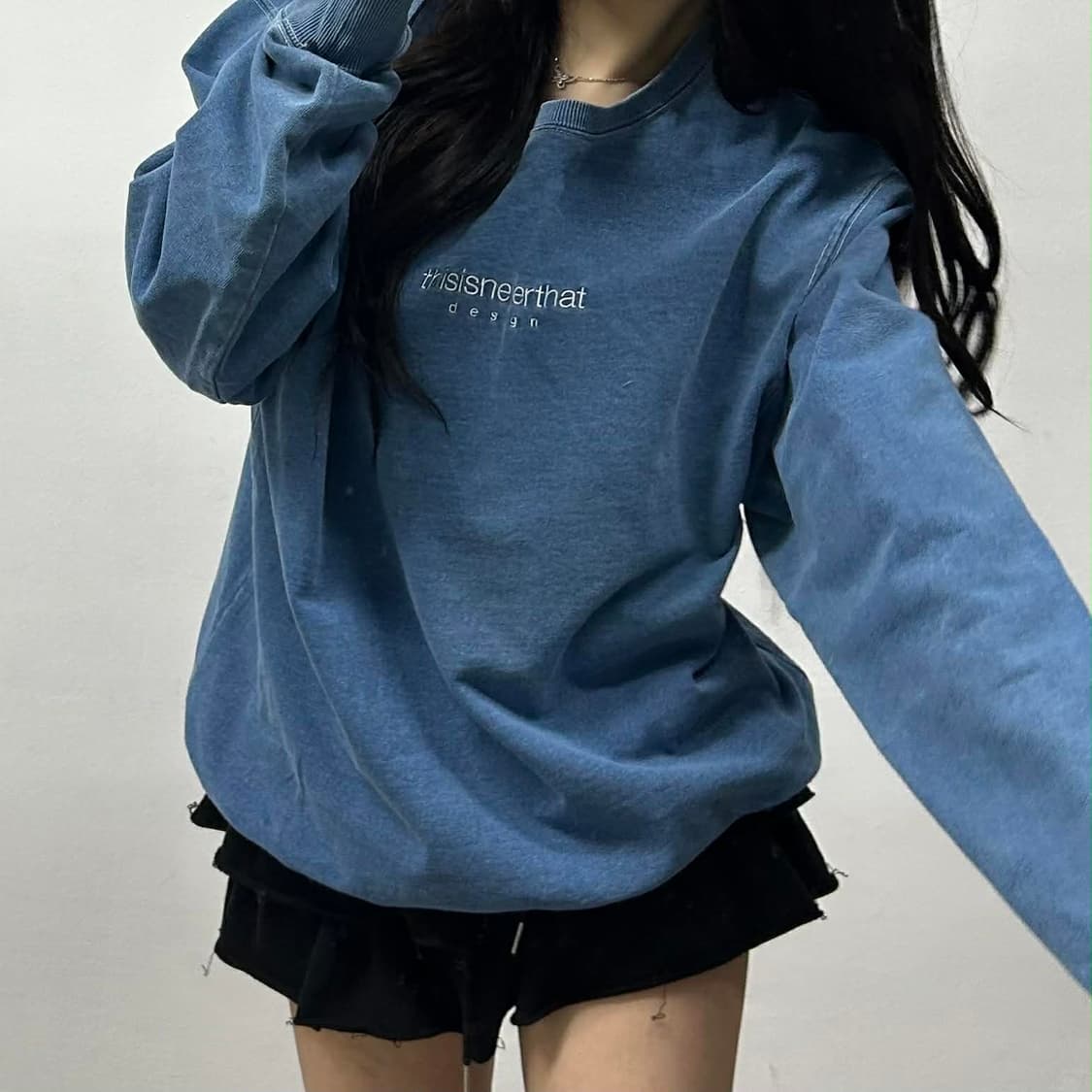 디스이즈네버뎃 스웻 셔츠 맨투맨(XL) 상품이미지3