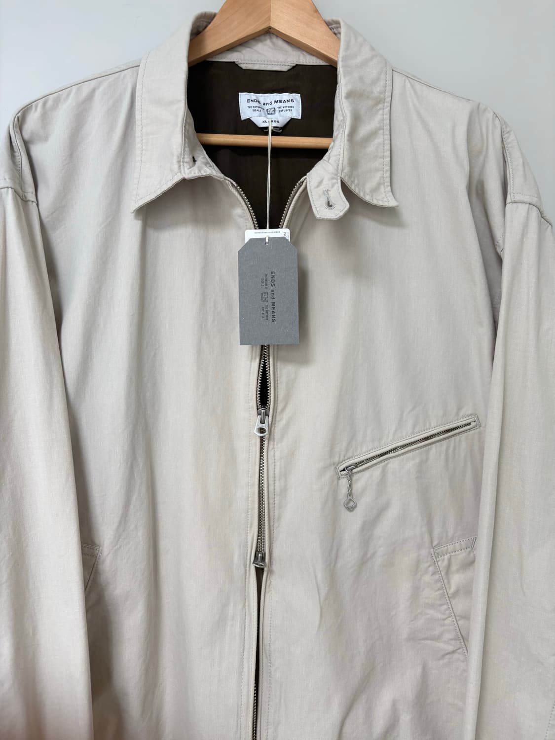 25ss ends and means drizzler jacket XL 상품이미지3