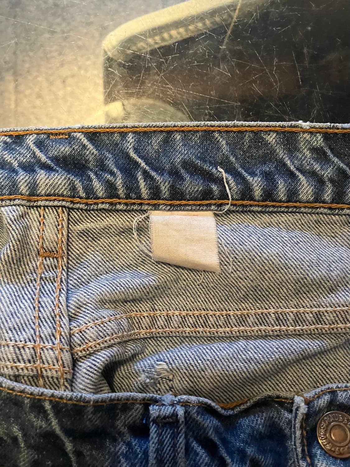 90s USA 빈티지 리바이스 517 부츠컷 데님 팬츠 상품이미지9