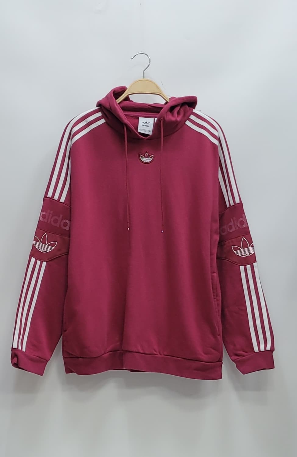 adidas 아디다스 오리지널 TS 트레포일 후디 / 남 L (100)
 상품이미지2