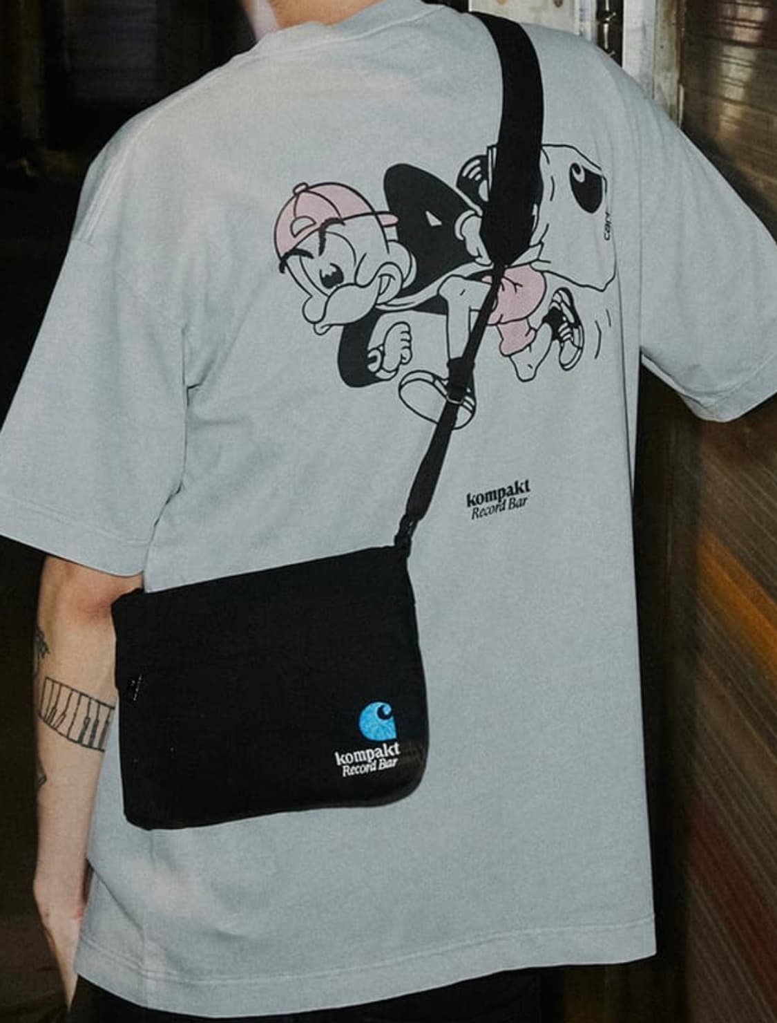 [OS] 칼하트 x 콤팩트 레코드 바 DJ tool bag 상품이미지3