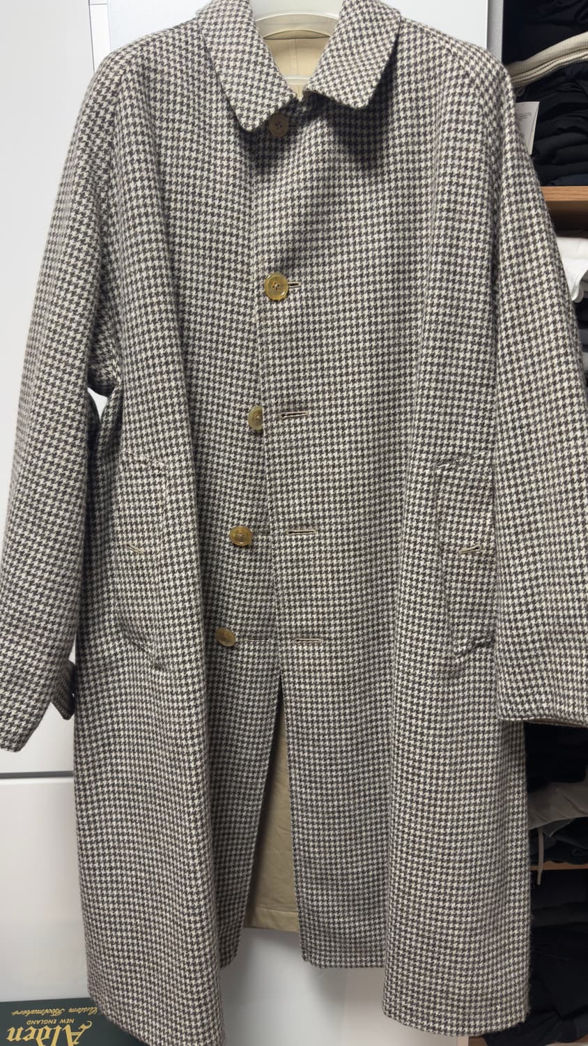 ANATOMICA 아나토미카 싱글 래글런2 리버시블 코트 48사이즈 상품이미지1