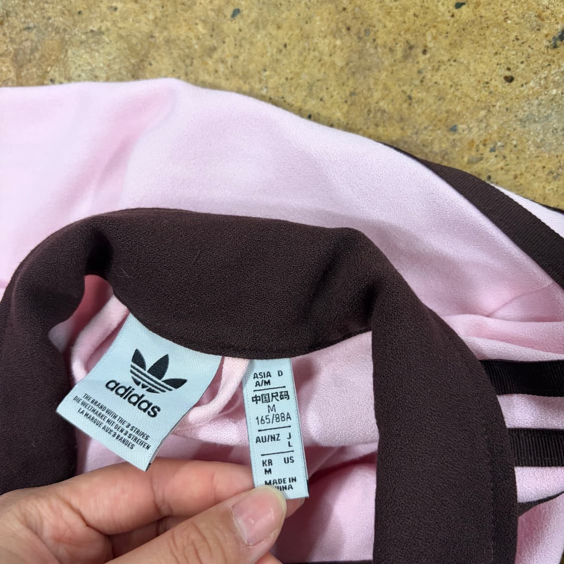 아디다스 딸기 초코 핑크 브라운 베켄바우어 져지 트랙탑 상품이미지5
