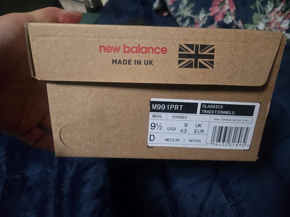 뉴발란스 m991prt 워시드 그레이 팝니다 상품이미지2