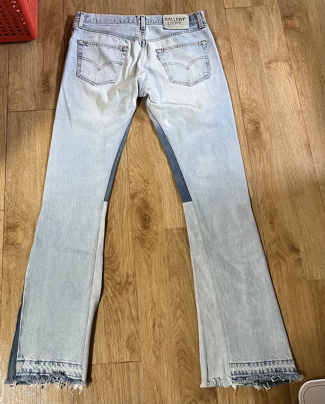 갤러리디파트먼트 la 플레어 데님 진 30사이즈 판매 상품이미지2