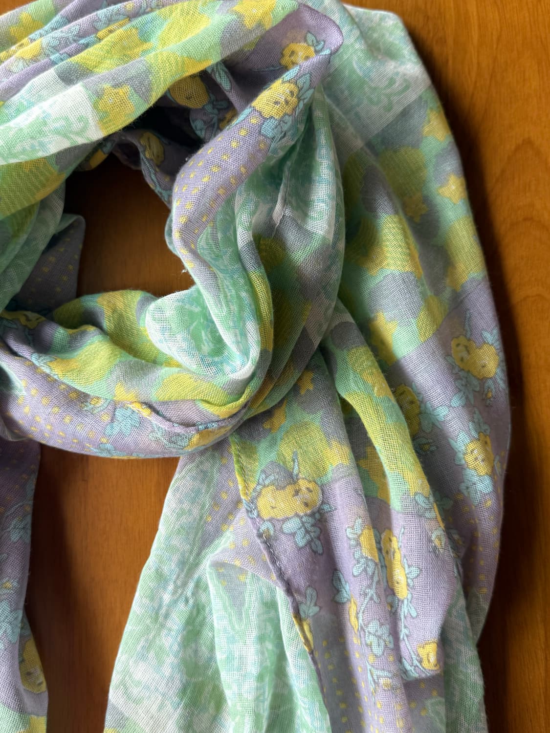 일본빈티지 봄 스카프 상품이미지4