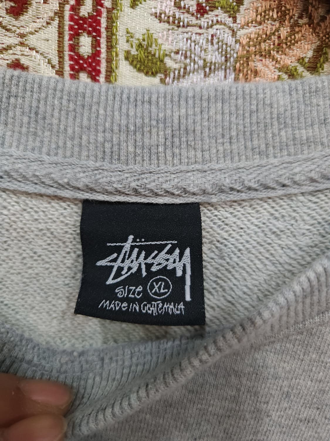 스투시 그레이 스탁 빅로고 맨투맨

 상품이미지3