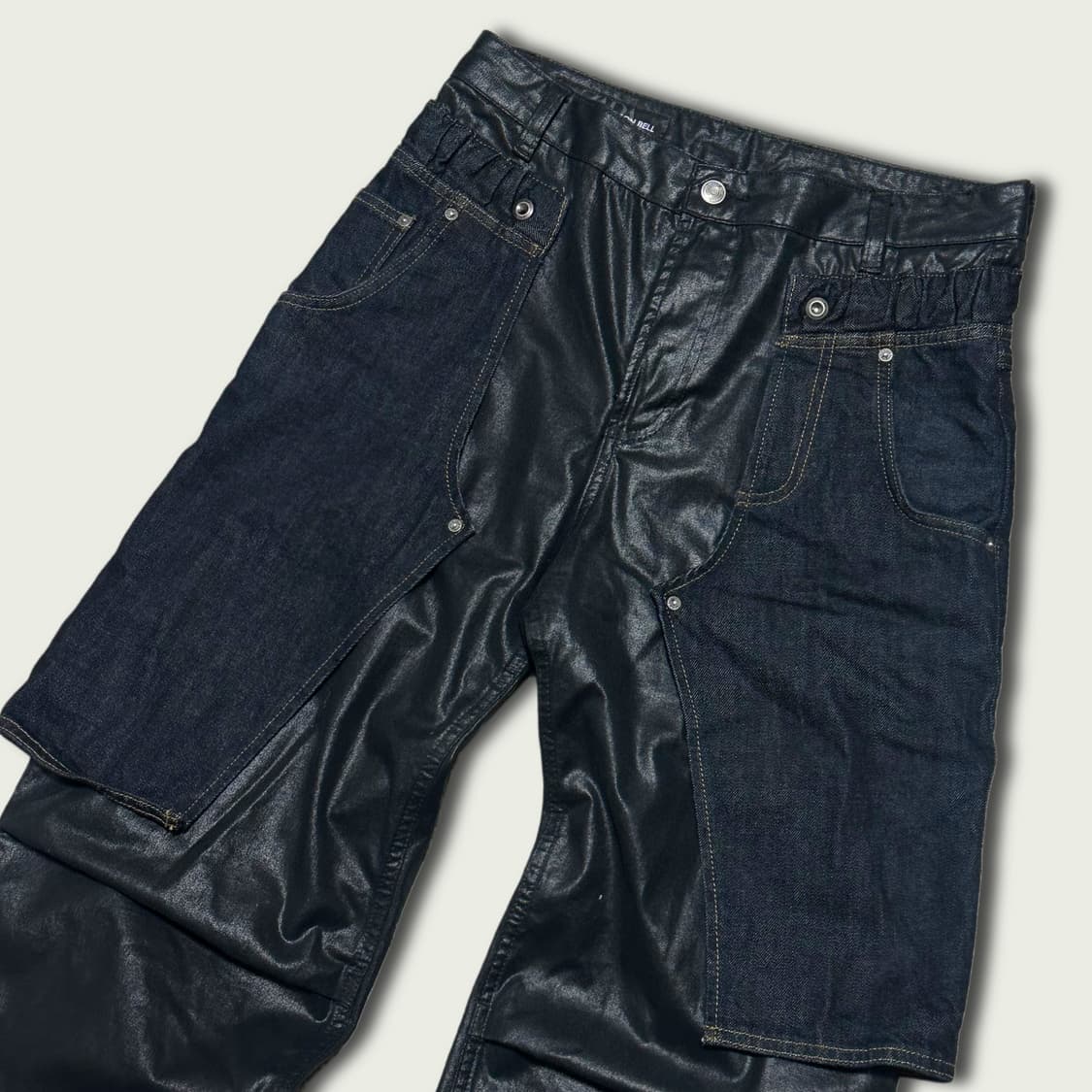 자라x앤더슨벨 컴바인드 레이어드 진 상품이미지4