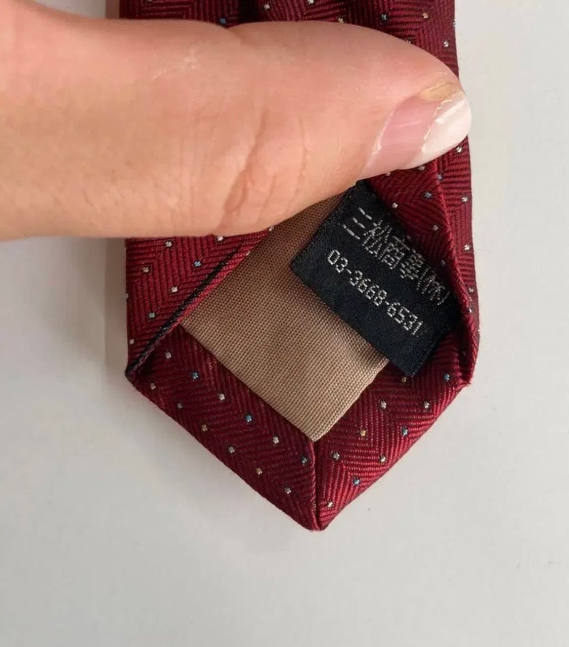 아쿠아스큐텀 넥타이 상품이미지3