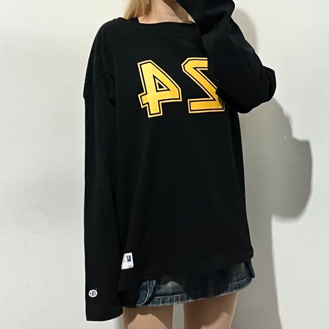 챔피온 스포티 프린팅 롱슬리브 상품이미지1