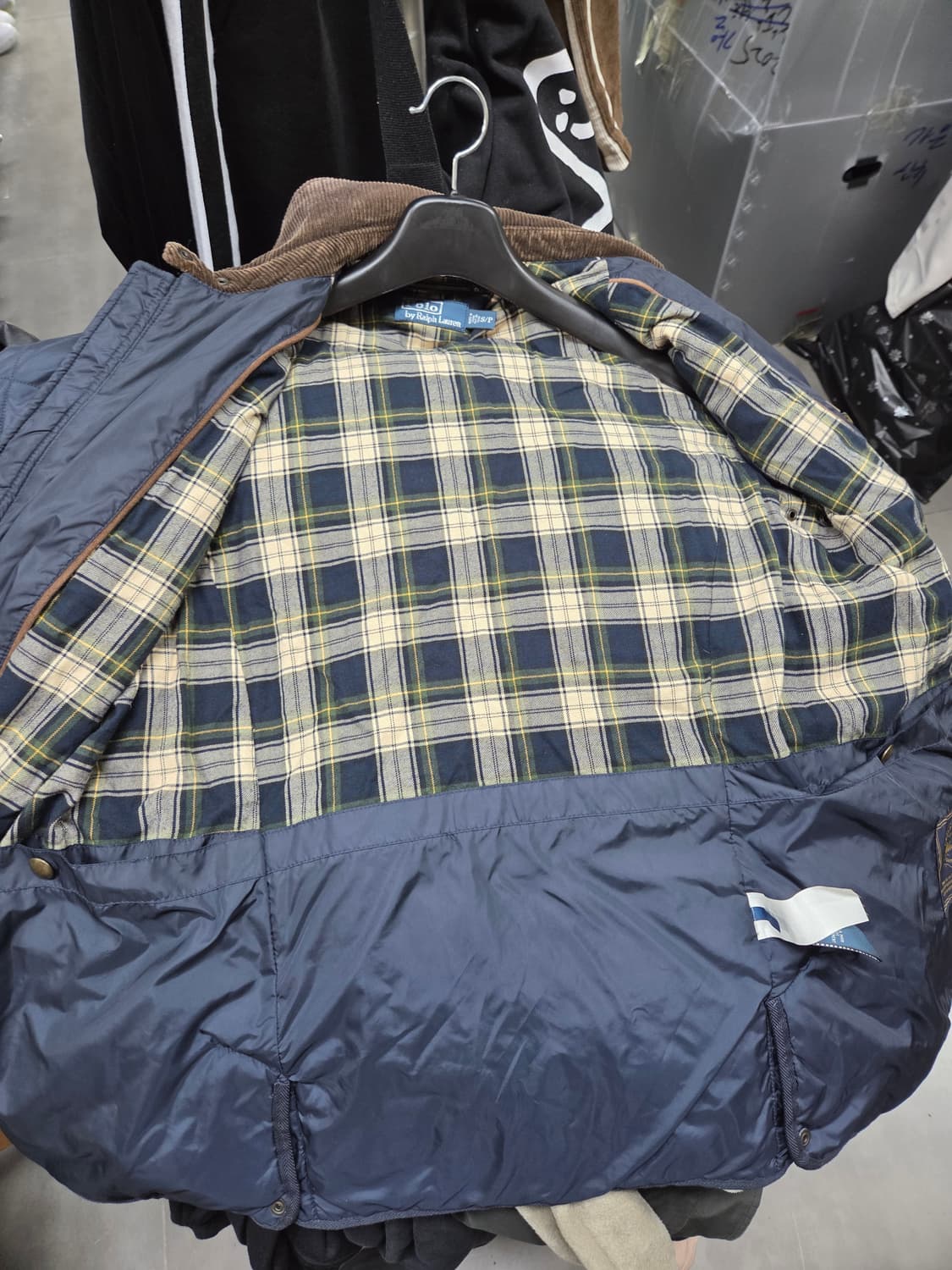 폴로랄프로렌 투웨이 스웨이드 패치 퀄팅자켓 Sp 상품이미지5