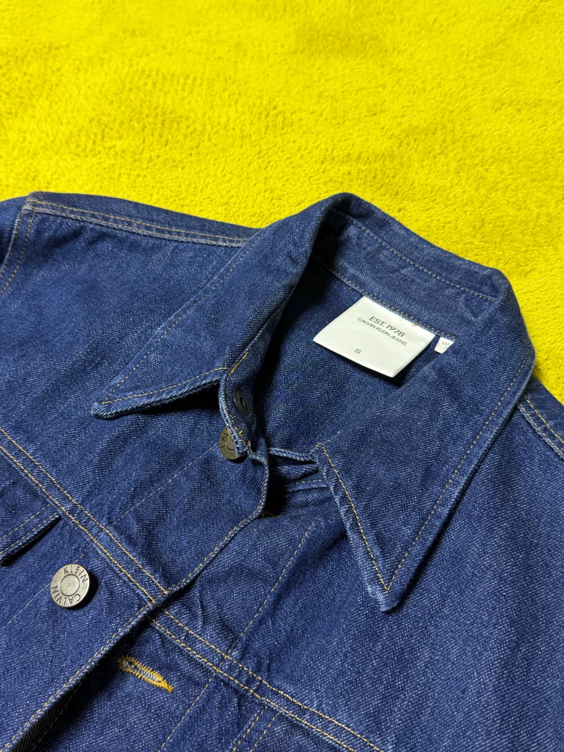 캘빈 클라인 진스 라프시몬스 est.1978 데님 트러커 s 상품이미지2