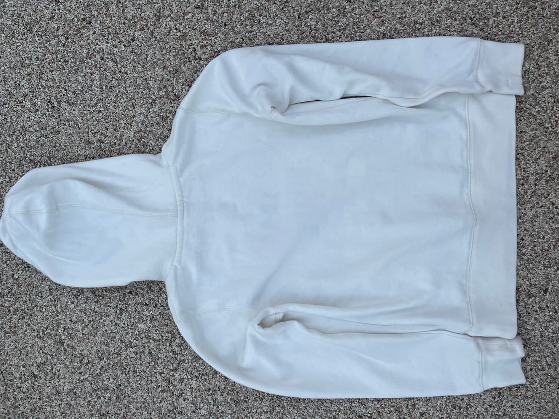 후아유 1849캘리포니아 y2k 화이트 후드티(l) 상품이미지6