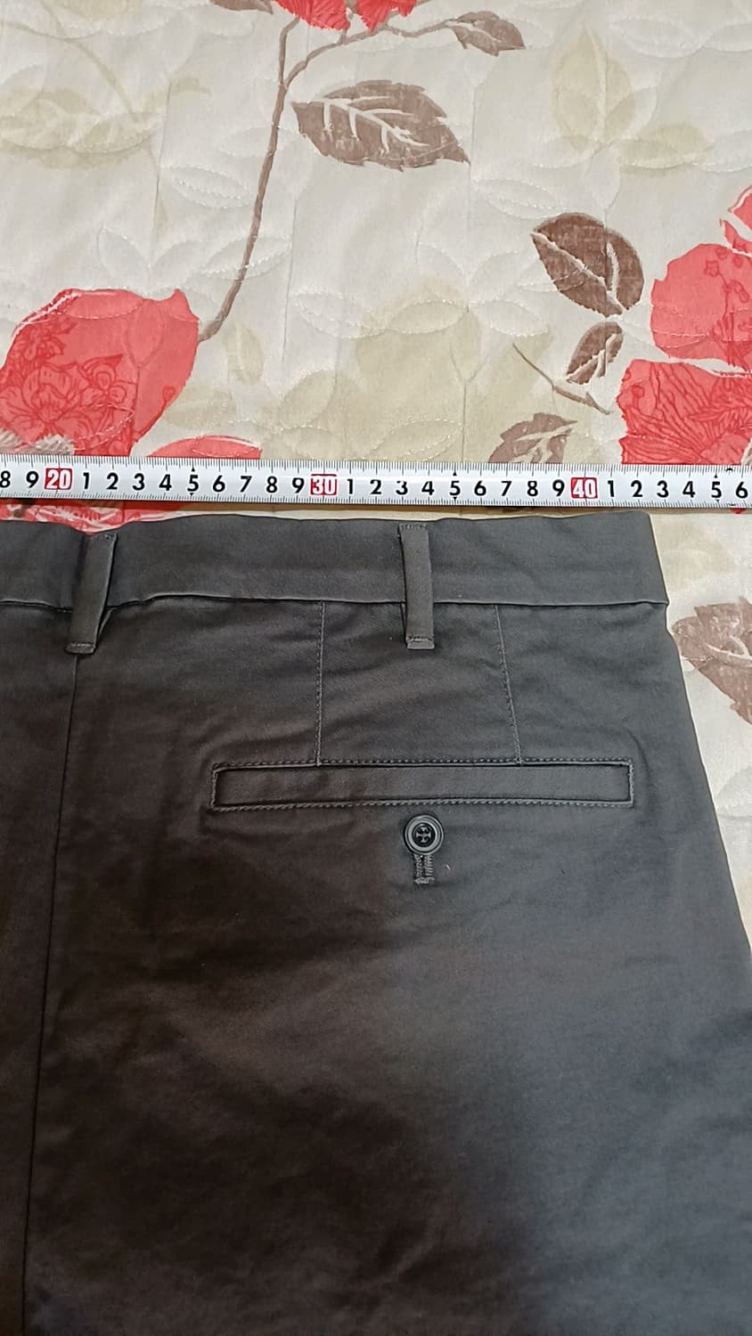 유니클로 미사용 스판스키니면바지 32인치 기장110 상품이미지8